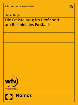 cover image of Die Freistellung im Profisport am Beispiel des Fußballs